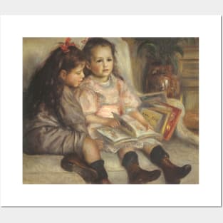 Portrait of Caillebotte Children by Pierre Renoir Posters and Art